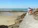  sentier aménagé le long des plages et de la mer